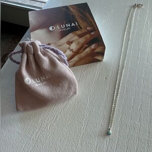 Silver Opal Necklace